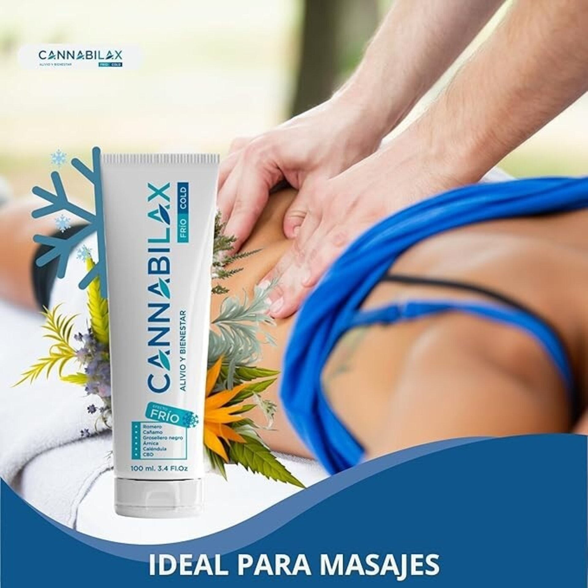 Crema Cáñamo Alivio y Frío Cannabilax - 5